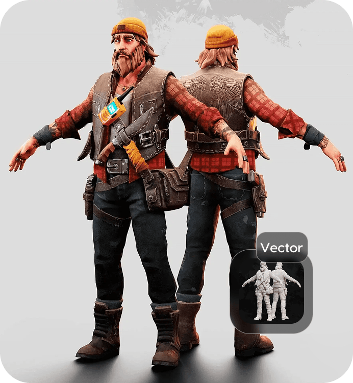 Vectors to 3D